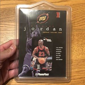 Michael jordan collectible phonepass one of a kind